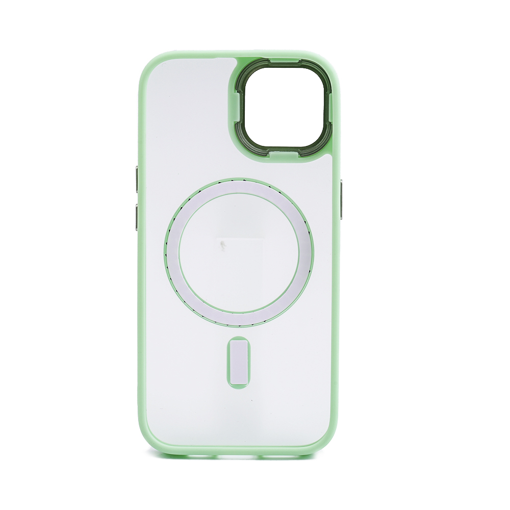 B06408-3 NCC A0004 Matte Golden Shield Style Phone Case with Magsafe