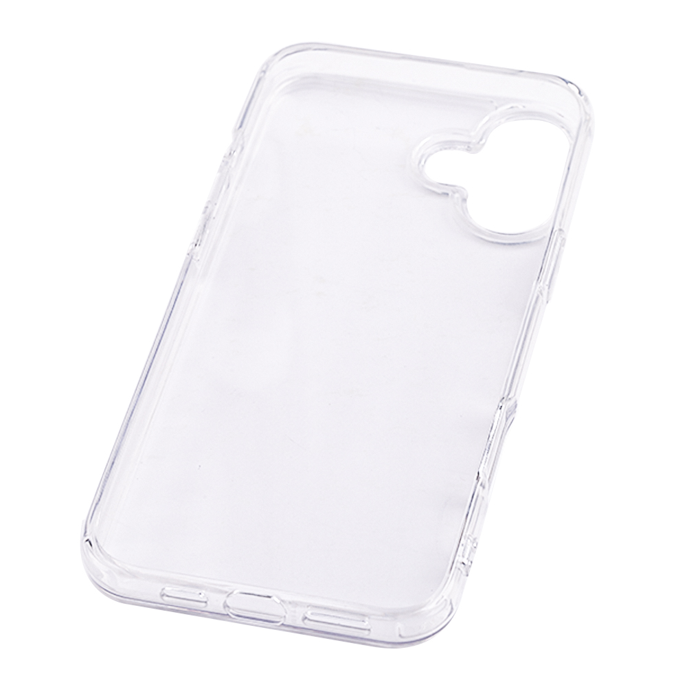 NCC A0016 Transparent PC+TPU Four-corner Anti-fall Phone Case