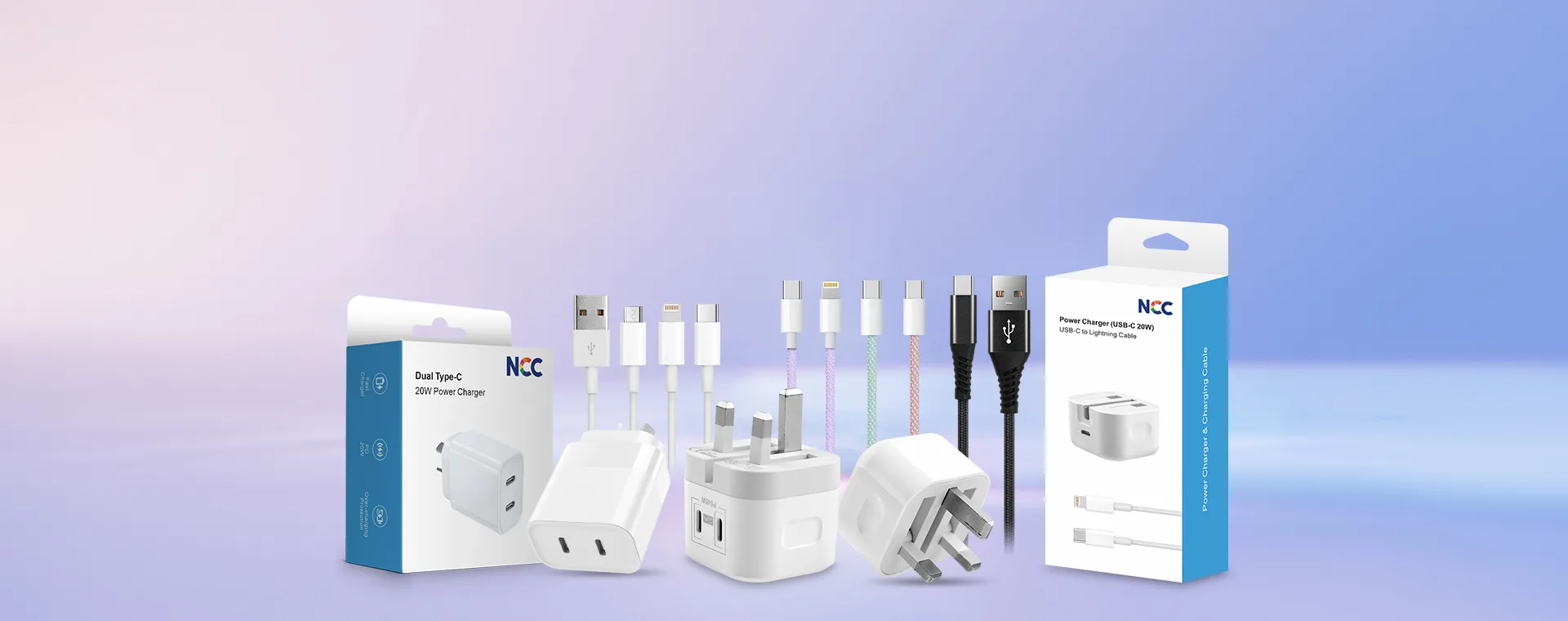 NCC Charger & Charging Cable and Packages