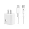 NCC C14 Charger Set Type-C to Lightning US Plug 20W