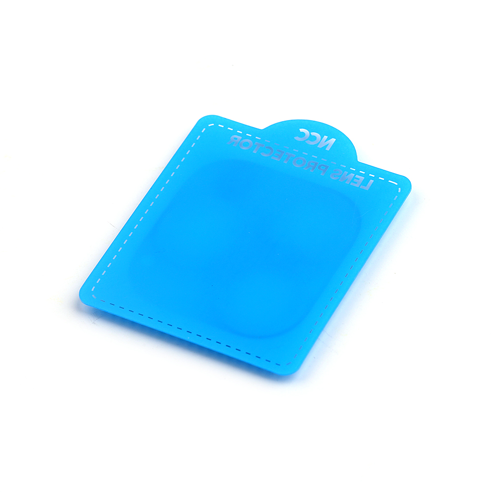 Easy bubble-free installation of NCC camera lens protector