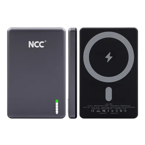 NCC BP05 Ultra Slim Magnetic Fast Charging Alloy Unibody Power Bank