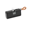 NCC BP01 Foldable Mini Capsule Fast Charging Power Bank with USB-C Connector & Lightning Cable