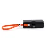 One side of NCC BP01 Foldable Mini Capsule Fast Charging Power Bank with USB-C Connector & Lightning Cable