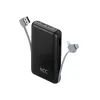 NCC BP03 5000mah Mini Compact Power Bank with Lightning Cable & USB-C Cable
