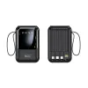 NCC BP13 10000mah 10W Power Bank with Built-in Charging Cable