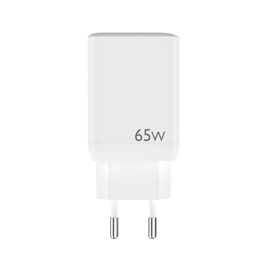 NCC C38 65W GaN Dual Type-C+USB-A Fast Charger | UK & EU Plug Options