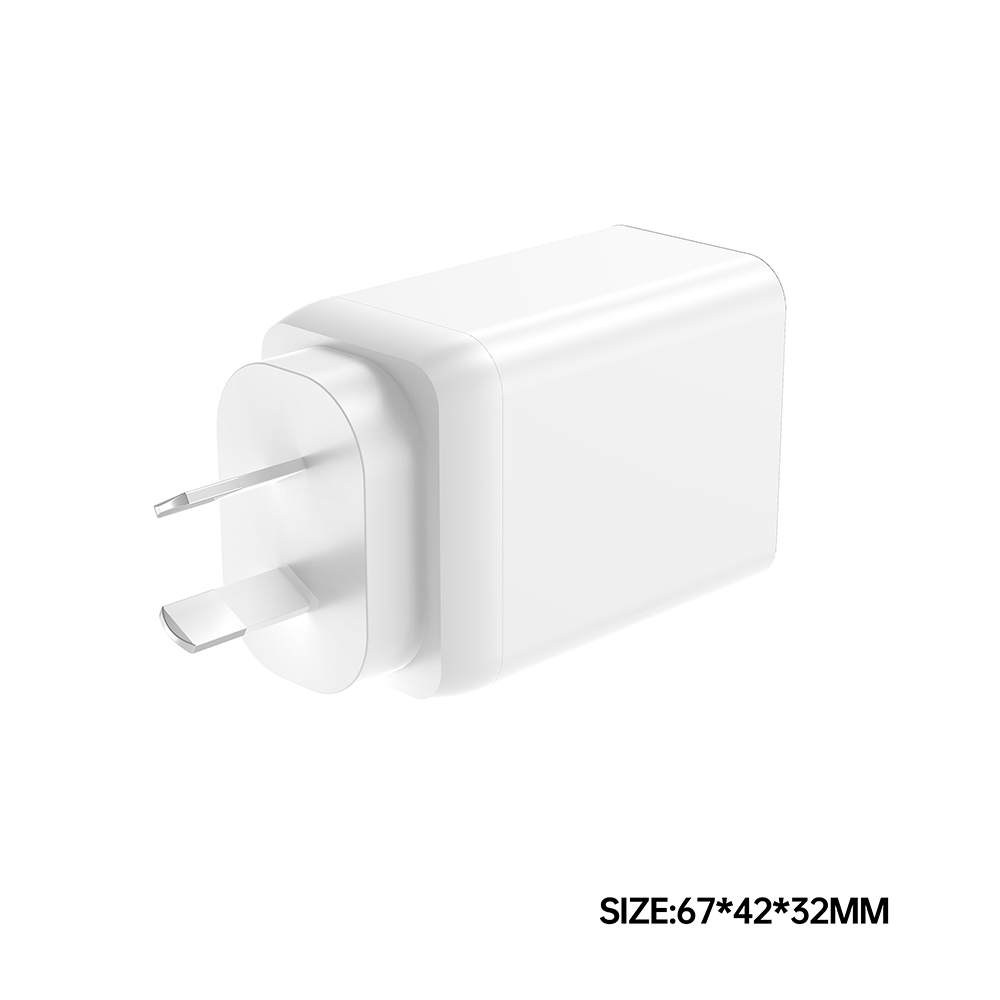NCC C34 65W GaN Dual Type-C+USB-A Fast Charger | AU Plug Options