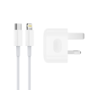 NCC C11 20W Charger Set (USB-C Charger + C-L Noylon Date Cable 1.0M) | UK Plug Options