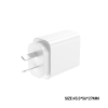 NCC C32 30W GaN Dual Type-C+USB-A Fast Charger | AU Plug Options