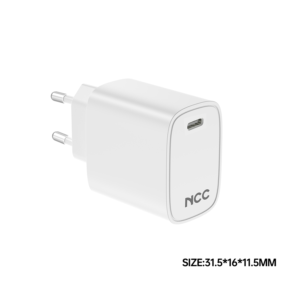 NCC C15 20W Type-C Charger | EU Plug Options