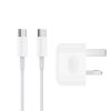 NCC C111 20W Charger Set (USB-C Charger + C-C Noylon Date Cable 1.0M) | UK Plug Options