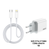 NCC C121 20W Charger Set (USB-C Charger + C-L Noylon Date Cable 1.0M) | EU Plug Options