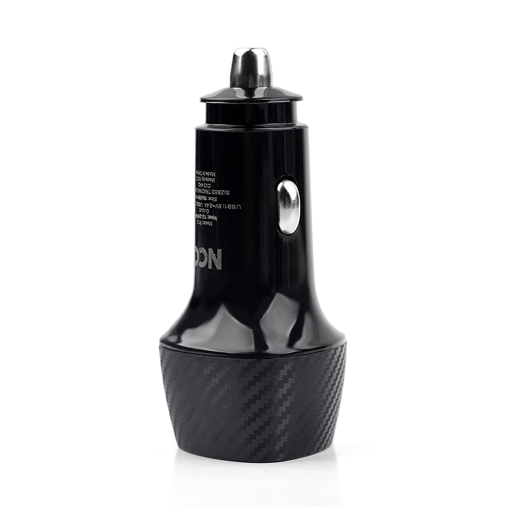 NCC R12 12W Dual USB-A Car Charger (Black)