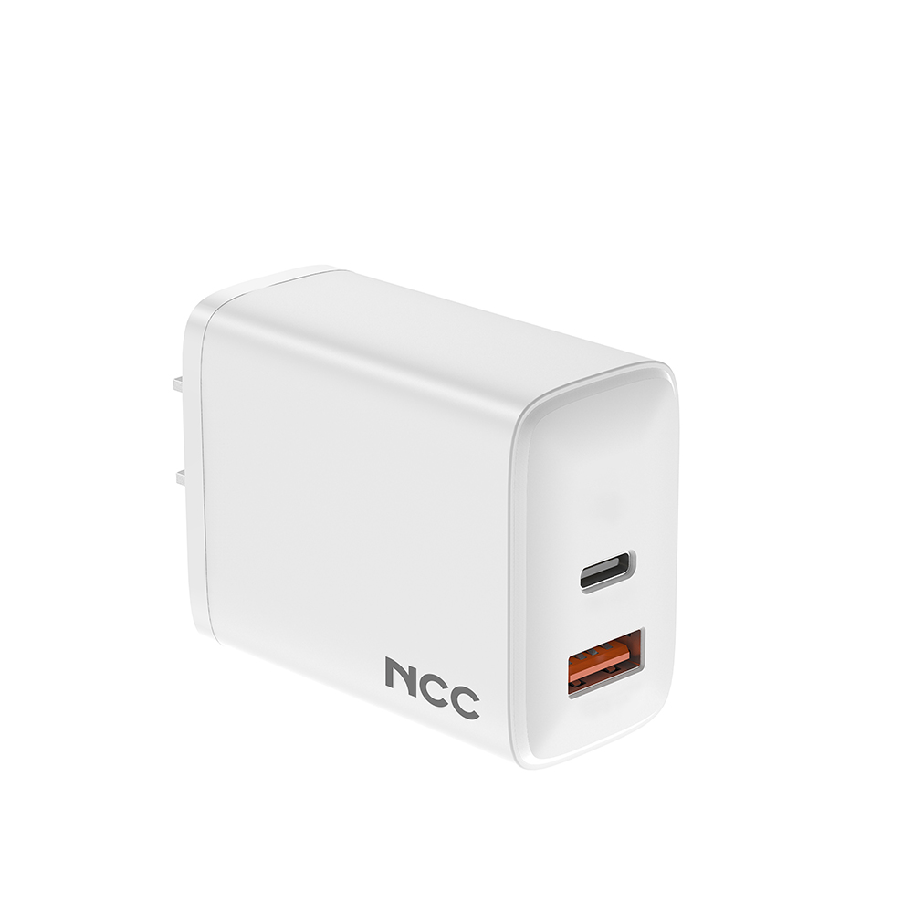 NCC C219 45W USB-A+C Charger | US Plug Options