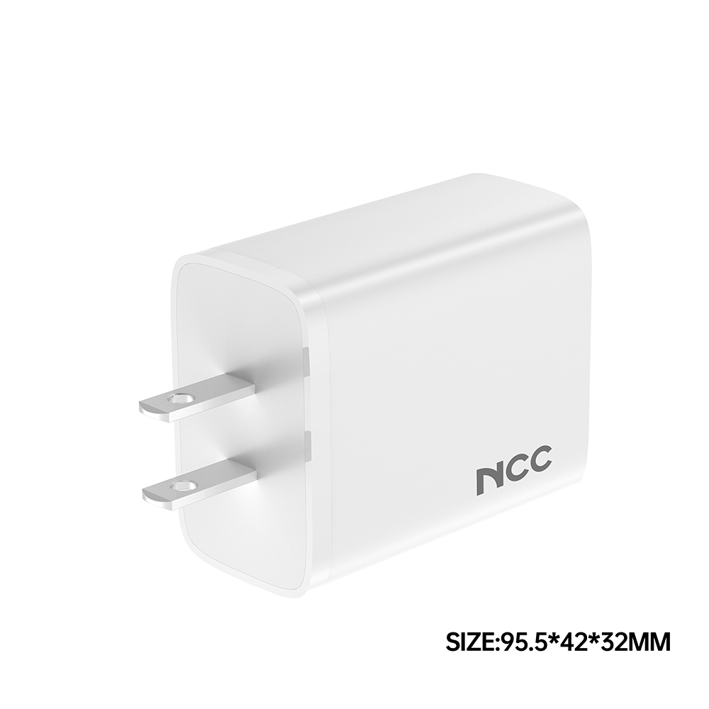 NCC C219 45W USB-A+C Charger | US Plug Options