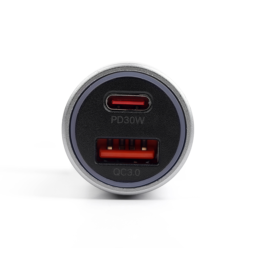 NCC R13/13S 48W Car Charger Set (USB-A+C Car Charger + C-C Date Cable 1.2M) (Black)