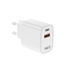NCC C222 30W USB-A+C Charger | EU Plug Options