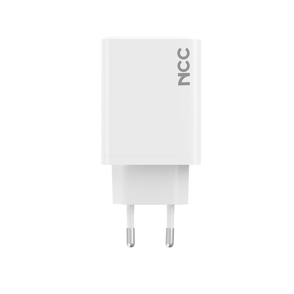 NCC C223 45W USB-A+C Charger | EU Plug Options