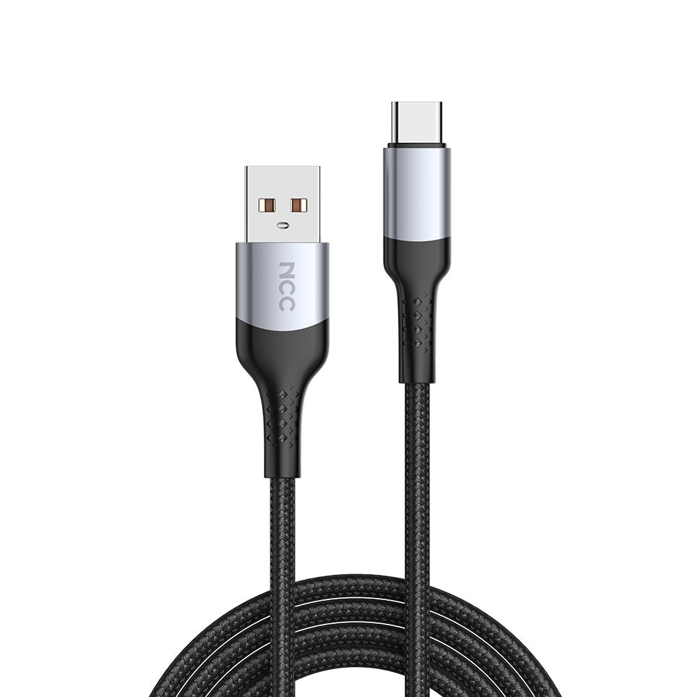 NCC D121 Braided cable + Aluminum shell Charging Cable 1.2M