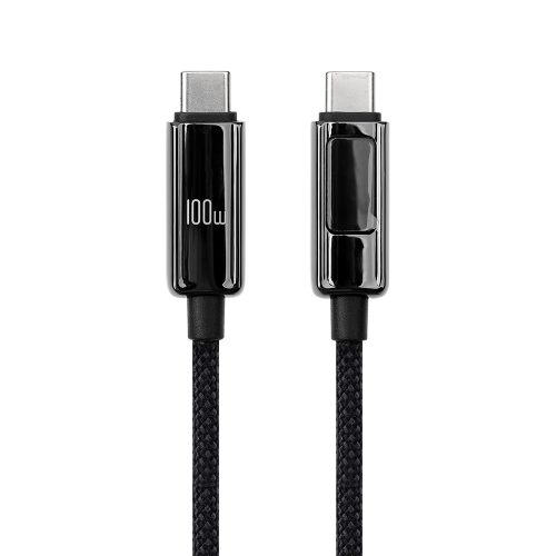 C to C 100W USB-C Cable / Type C Charger Cord Black