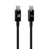 High-Power 100W USB-C to USB-C Cable – Zinc Alloy Connectors, Durable Braided Design