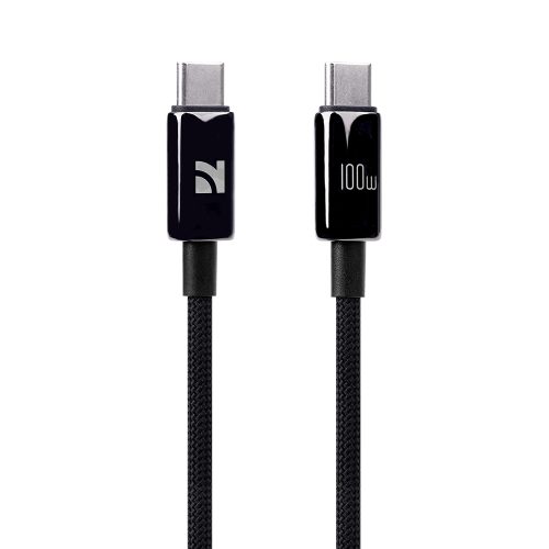 High-Power 100W USB-C to USB-C Cable – Zinc Alloy Connectors, Durable Braided Design