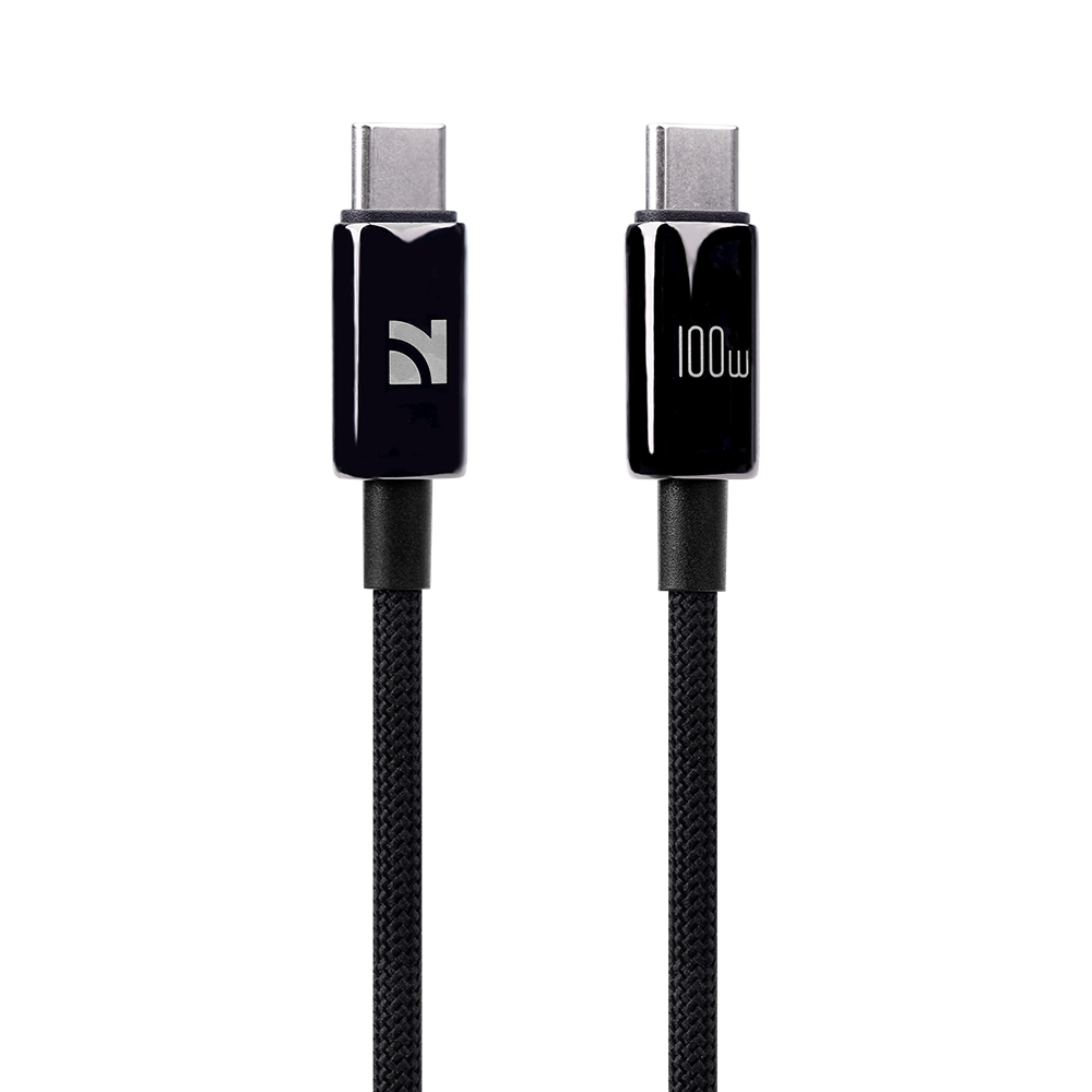High-Power 100W USB-C to USB-C Cable – Zinc Alloy Connectors, Durable Braided Design