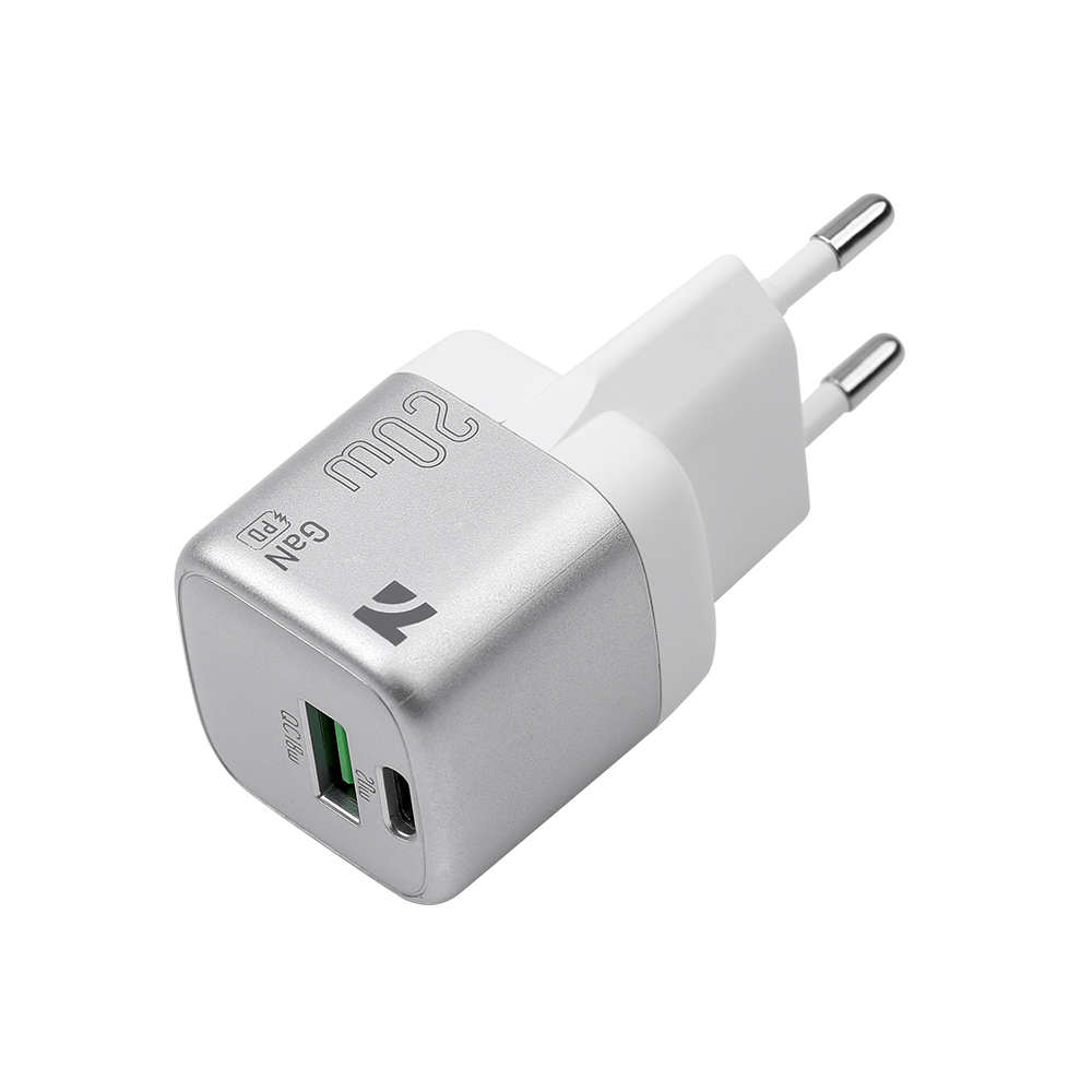 NCC 20W GaN USB Charger Black and White Options