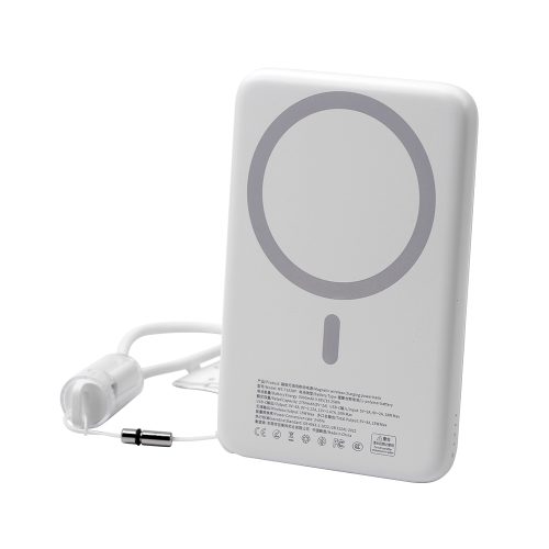 Travel-Ready NCC 5000mAh MagSafe Power Bank – 20W PD Fast Charging and Magnetic Design
