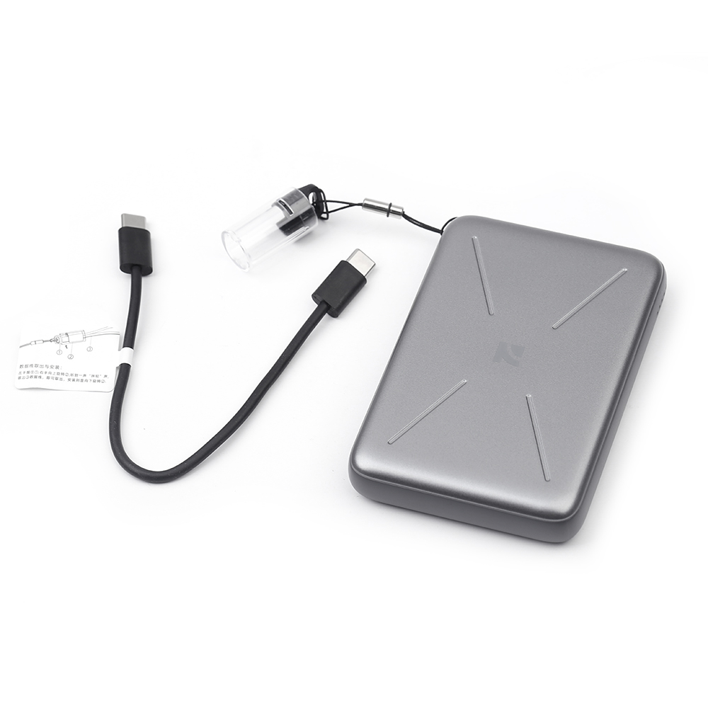 Slim 10000mAh NCC Magnetic Portable Charger with Secure MagSafe Attachment