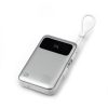 High-Speed NCC Power Bank 22.5W with Dual Cable Design and Smart LED Power Indicator
