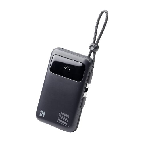 NCC Dual Cable Power Bank with LED Power Display – 22.5W Fast Charging for Phones and Tablets