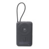 NCC 10000mAh 22.5W Fast Charging Power Bank with Built-in Cable and Wireless Charging