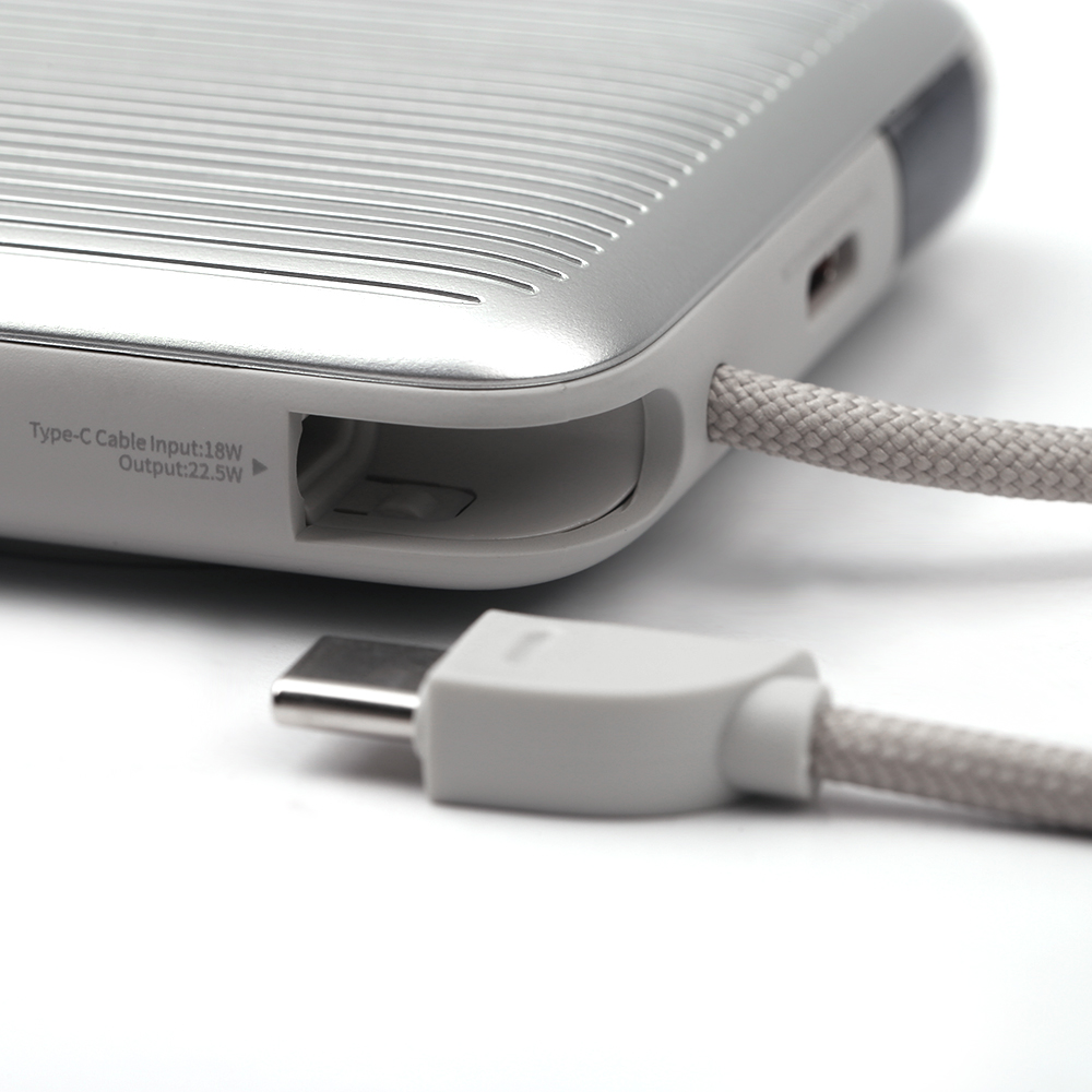 NCC 22.5W Fast Charger Power Bank for Phones and Smartwatches – Compact and Travel-Ready