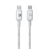 Premium Braided USB-C, Lightning, and Micro USB Cables – NCC SC Series in Dark Gray and Light Gray