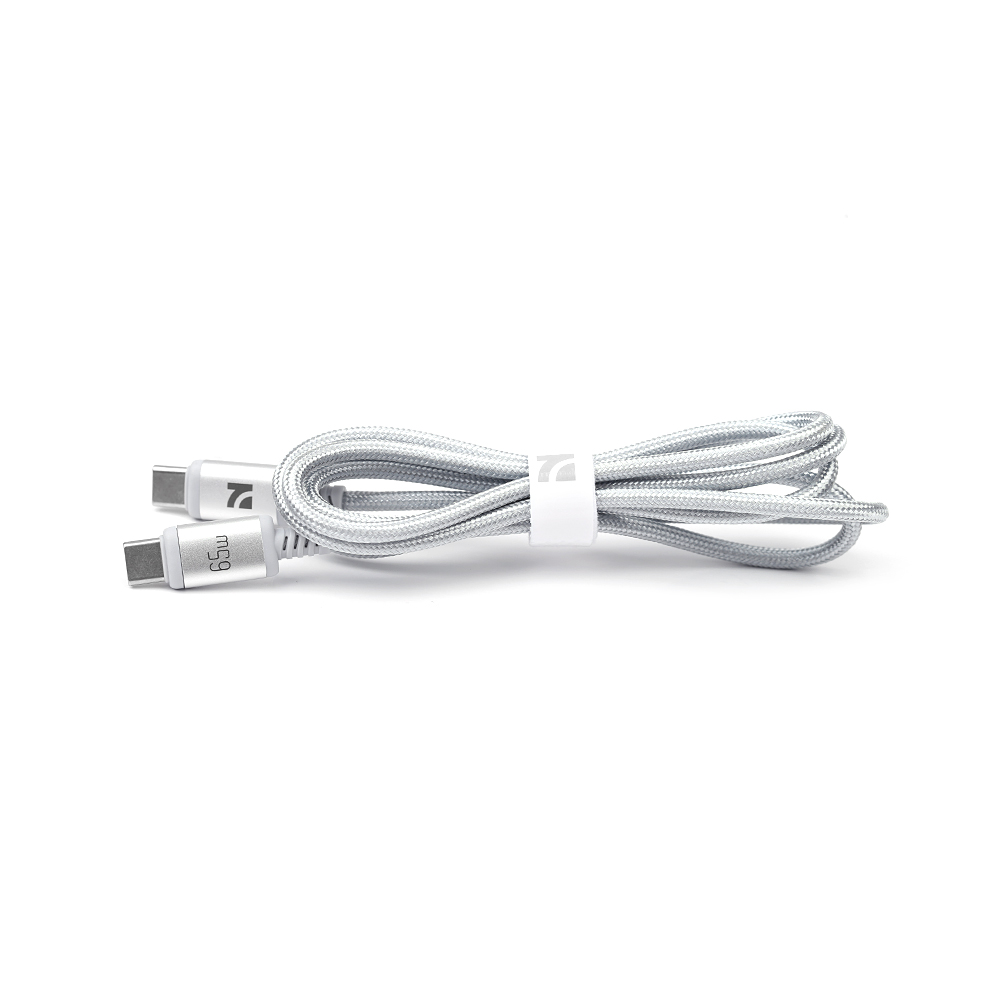 High-Speed USB-C to USB-C 65W Charger Cable – Durable Braided Type C Cord