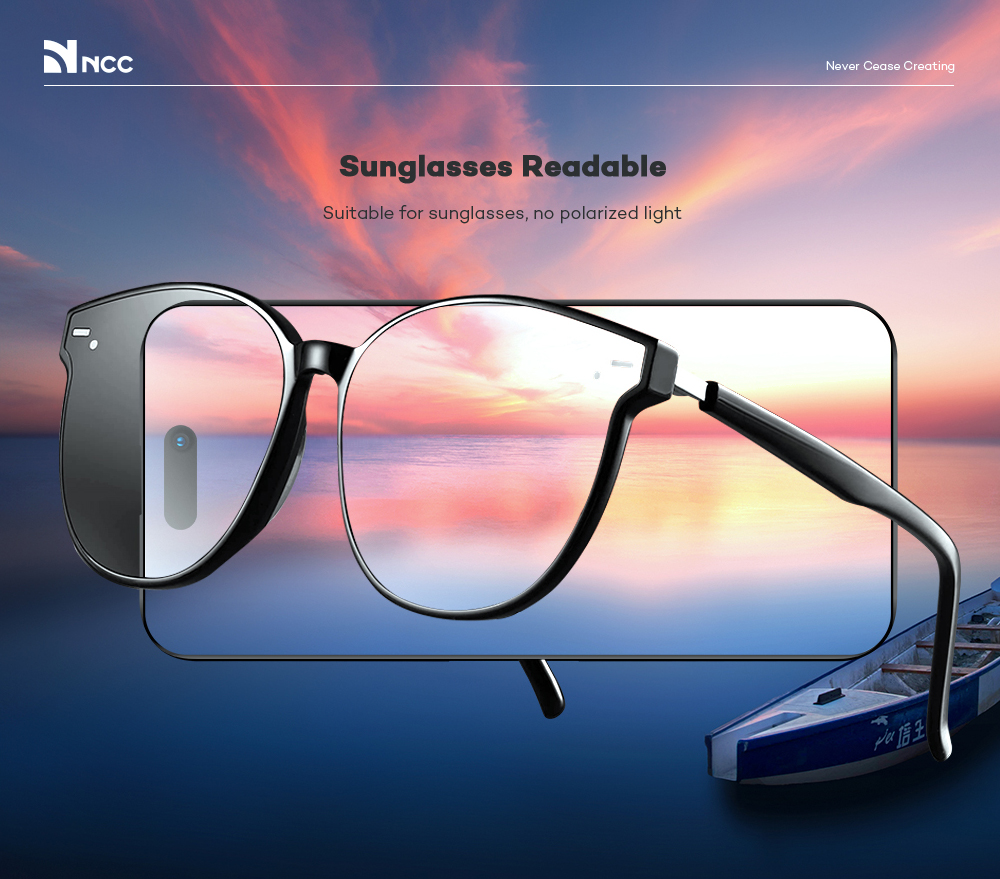 ncc screen suitable for sunglasses