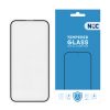 NCC HD Clear Full Glue Large Arc Edge Tempered Film for iPhone 7–16 Series | 9H Hardness, Anti-Static, Full Coverage