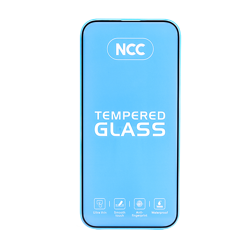 Wholesale NCC Large Arc Edge Tempered Film for iPhone 7–16 – Anti-Fingerprint, High Clarity, Full Coverage