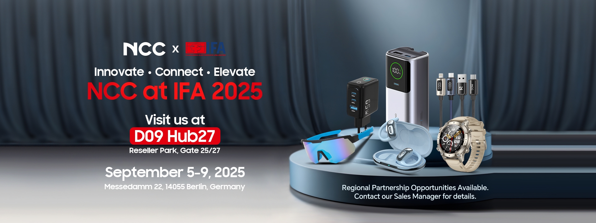 NCC at IFA in September 2025